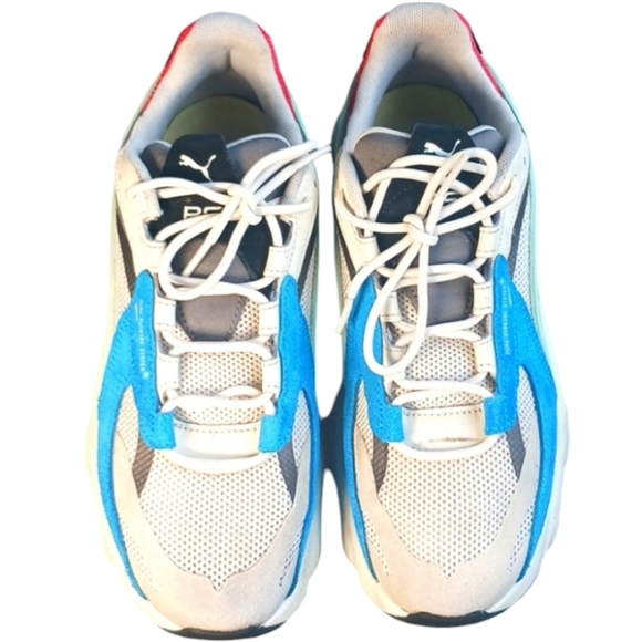 Puma RS-Connect Lazer Sneakers, 8, Vaporous Grey, & Blue. - Picture 10 of 10